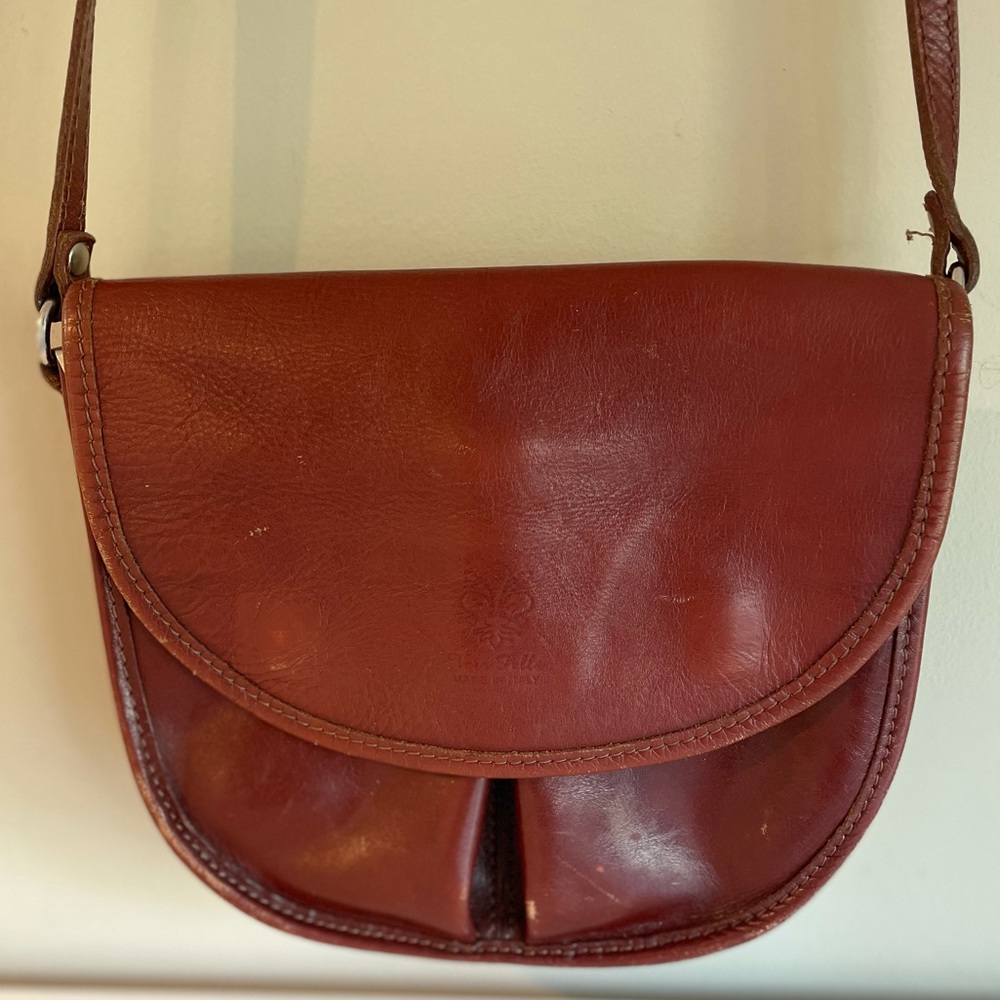 Italian Leather crossbody Handbag